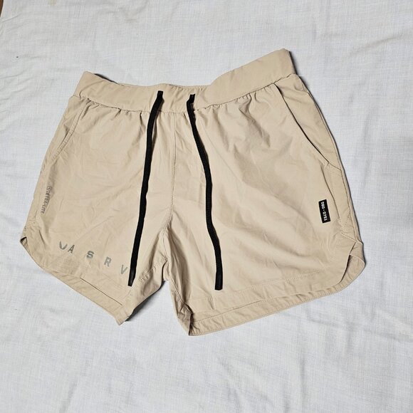 ASRV Tetra Lite 5" Unlined Men Shorts Size L Beige Nylon DSG - 0751 - Picture 12 of 14